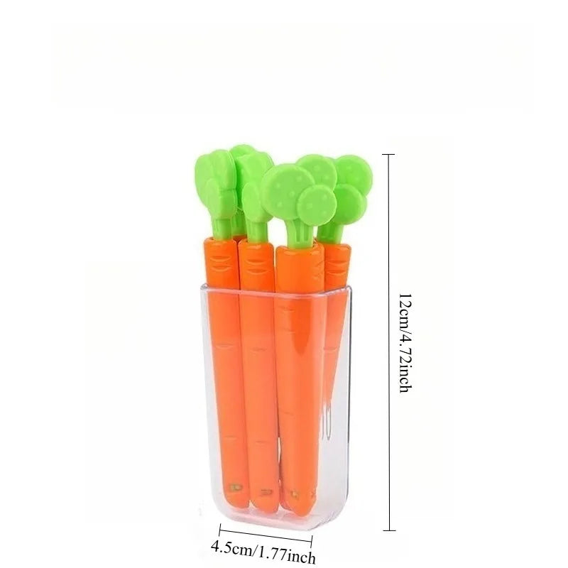 5/12PCS French Fry Shaped Sealing Clip - For Snack Sealing, Food Clips, Plastic Bag Seasoning Sealing StripsWall mounted