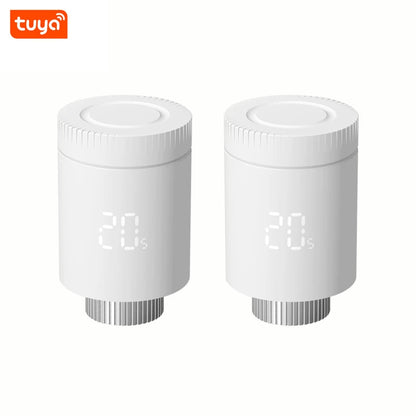 Tuya Smart Zigbee 3.0 Thermostatic Valve Radiator Zigbee Thermostatic Valve Connected Thermostatic Head TRV Alexa Google Home