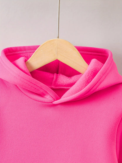 2sets Fashion exquisite girls casual Autumn/Winter pattern printed with fleece warm lining hoodie and tracksuit pants