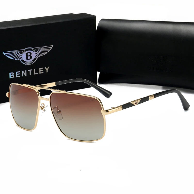 Car High End Men And Women Sunglasses Protection Goggles For Bentley Continental GT MULLINER Bentayga Flying Hurtling Spurlogo