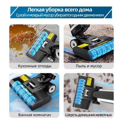 Redkey W12 SE Wireless Wet Dry Vacuum Cleaner Multi-Surface Smart Cordless Mop Floor Washer Handheld Household Self-Cleaning