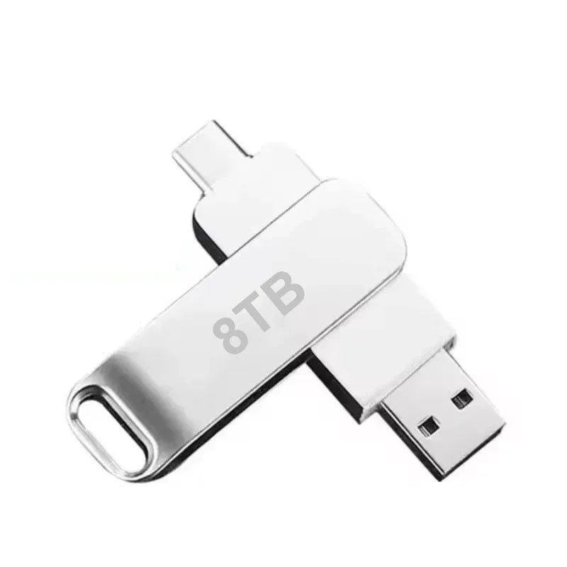 16TB USB 3.2 Flash Drives Super High Speed Transfer Metal Pendrive Memory Card Pendrive Flash Disk Memoria Waterproof StickHot