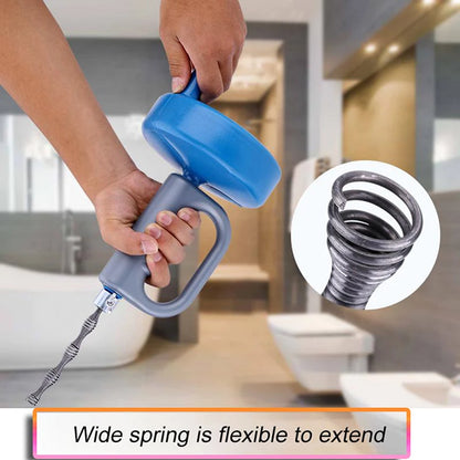 Extendable Bathroom Kitchen Cleaning Tools 3 Meters Sewer Pipe Plunger Dredge Toilet Sink Drain Unblocker Handheld Household