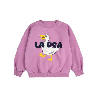 2025 New Children's Spring Autumn Hoodie Cartoon Print Unisex Sweatshirt European Style Top for Boys And Girls