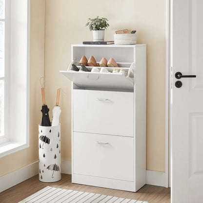 3-flapper shoe rack Shoe Trucks 3-Compartments living room Shoe chest of drawers