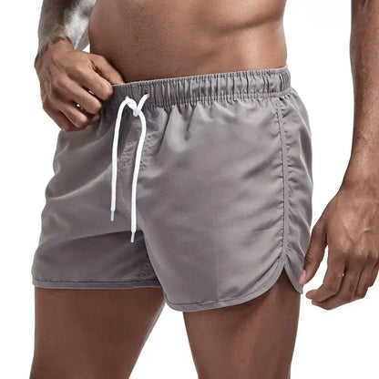 Men's Swim Shorts Swim Trunks Quick Dry Board Shorts Bathing Suit Breathable Drawstring With Pockets for Surfing Beach Summer
