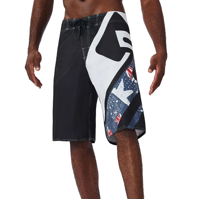 New Summer Men'S Board Casual Drawstring Pockets Shorts Beach Brand Short Surfing Bermudas Male Boardshorts Quick Dry For Sports