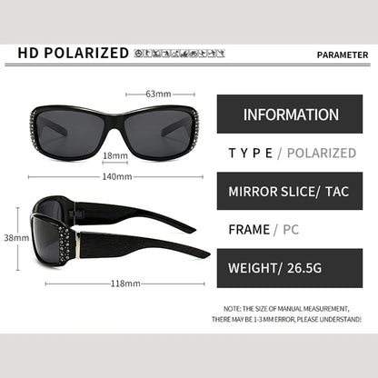 New 2025 Women Polarized Sunglasses Luxury Fashion Ladies Vintage Brand Designer Female Sun Glasses Oculos Gafas