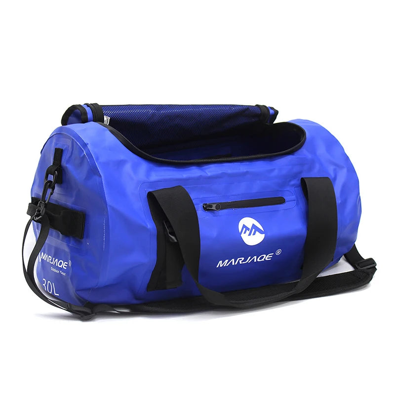30L 60L 90L Kayaking Bag Waterproof Bag Dry Saddle Luggage Storage Beach Rafting Travel Camping Swimming Bags Drifting Bag X499A