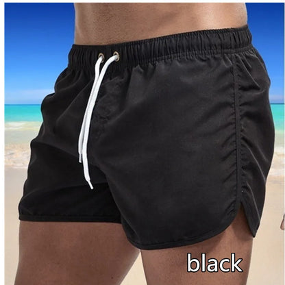 Men's Swim Shorts Swim Trunks Quick Dry Board Shorts Bathing Suit Breathable Drawstring With Pockets for Surfing Beach Summer