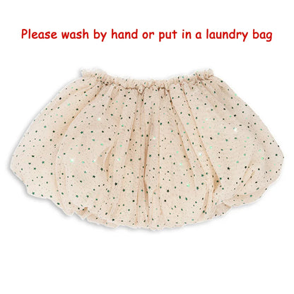 2024 Christmas KS Girls Princess Mesh Dress Kids Pretty Sequin Dresses Baby Cute Skirt Carnival Party Children Voile Dress Gifts
