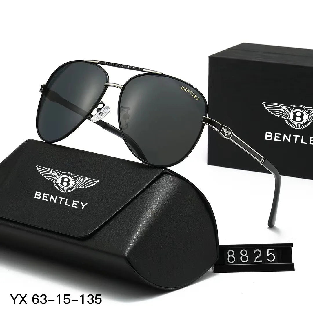 Car High End Men And Women Sunglasses Protection Goggles For Bentley MULLINER Continental GT Bentayga Flying Hurtling Spurlogo