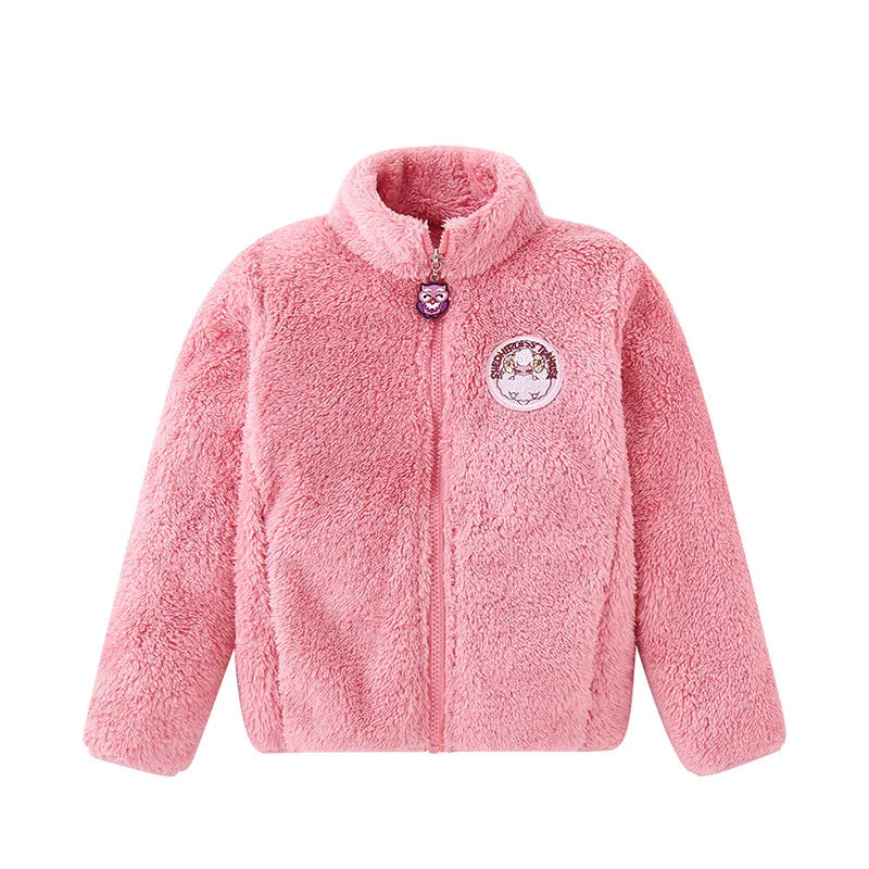 3 4 5 6 8 10 12 Years Girls Wool Coat Autumn Winter Korean Version Long Kids Jacket Double Breasted Children Outerwear Clothing
