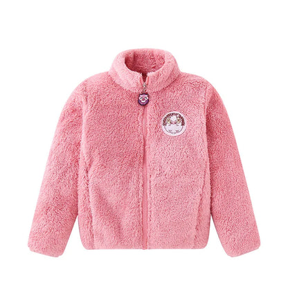 3 4 5 6 8 10 12 Years Girls Wool Coat Autumn Winter Korean Version Long Kids Jacket Double Breasted Children Outerwear Clothing