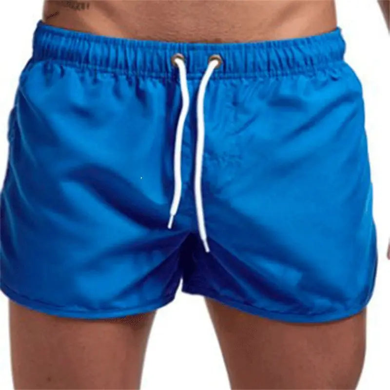 Men's Swim Shorts Swim Trunks Quick Dry Board Shorts Bathing Suit Breathable Drawstring With Pockets for Surfing Beach Summer