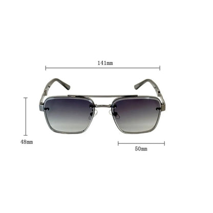 New Sunglasses For Men Luxury Fashion Glasses Sunscreen  Square Sunglasses Women Trendy Vintage Gafas De Sol Hombre Zonnebril Su
