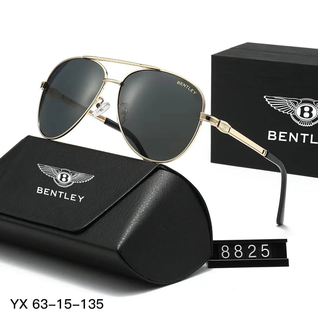 Car High End Men And Women Sunglasses Protection Goggles For Bentley MULLINER Continental GT Bentayga Flying Hurtling Spurlogo