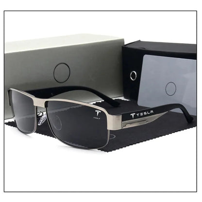 Car High-End Leisurely Luxury Sunglasses For Tesla Model 3 Model Y Model S Model X Cybertruck Roadster Men Women Fashion Goggles