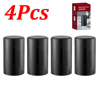 1-4Pcs Automatic Beer Bottle Opener Downward Push Bottle Opener Wine Beer Soda Cap Opener Kitchen Accessories