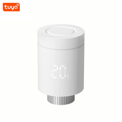 Tuya Smart Zigbee 3.0 Thermostatic Valve Radiator Zigbee Thermostatic Valve Connected Thermostatic Head TRV Alexa Google Home