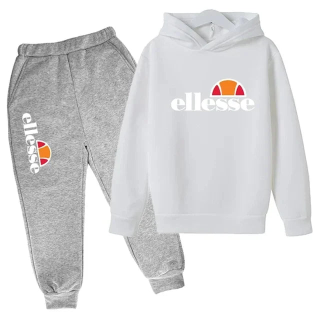 Boys Girls Coat + Pants Casual Sports Set 3-12Yrs Children's brand Sweatshirt Hoodie suits