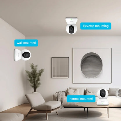 Blurams Baby Monitor Camera 2K HD Home Security Camera with Motion Detection and Two-Way Audio, Easy Setup, Clear Day & Night