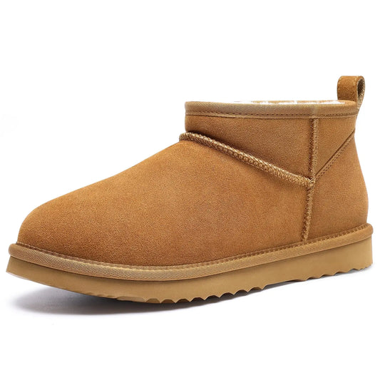 Kidmi Winter Cotton Women Boots Warm Short Plush Snow Boots Nonslip Cashmere Ankle Women Shoes Comfort Fur House Women Boots