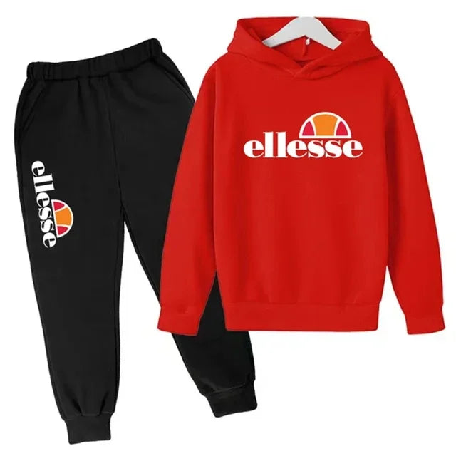 Boys Girls Coat + Pants Casual Sports Set 3-12Yrs Children's brand Sweatshirt Hoodie suits