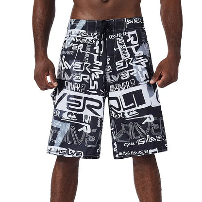 New Summer Men'S Board Casual Drawstring Pockets Shorts Beach Brand Short Surfing Bermudas Male Boardshorts Quick Dry For Sports