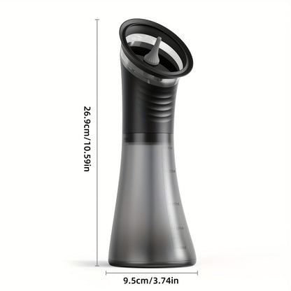 Professional Ear Wax Remover Kit - Dual-Chamber Isolation Tech, 3-Mode Pressure Control, 11 Tips with Warm Water & Visible Waste Tank, USB-C Charging, Rechargeable Lithium Battery, Ideal for Soft & Hard Earwax, Efficient Ear